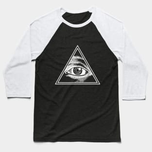 All Seeing Eye Of God Third Eye Baseball T-Shirt